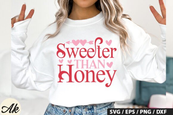 Download Sweeter Than Honey SVG Design - Premium Resources