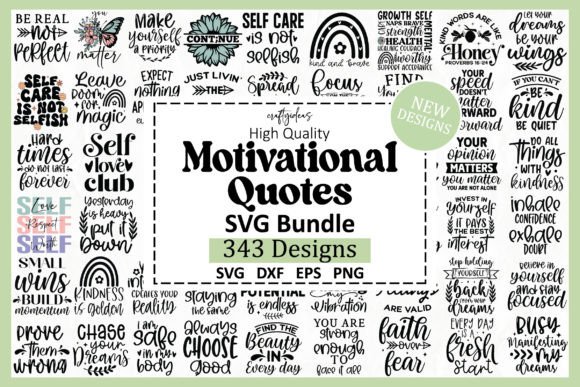 Download Big Motivational Quotes 343 SVGs - Premium Resources