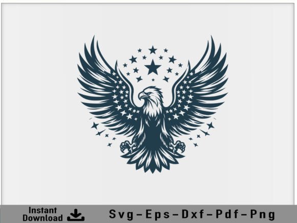 Download Flying Eagle Svg Vector Silhouette File - Svg vector Collection